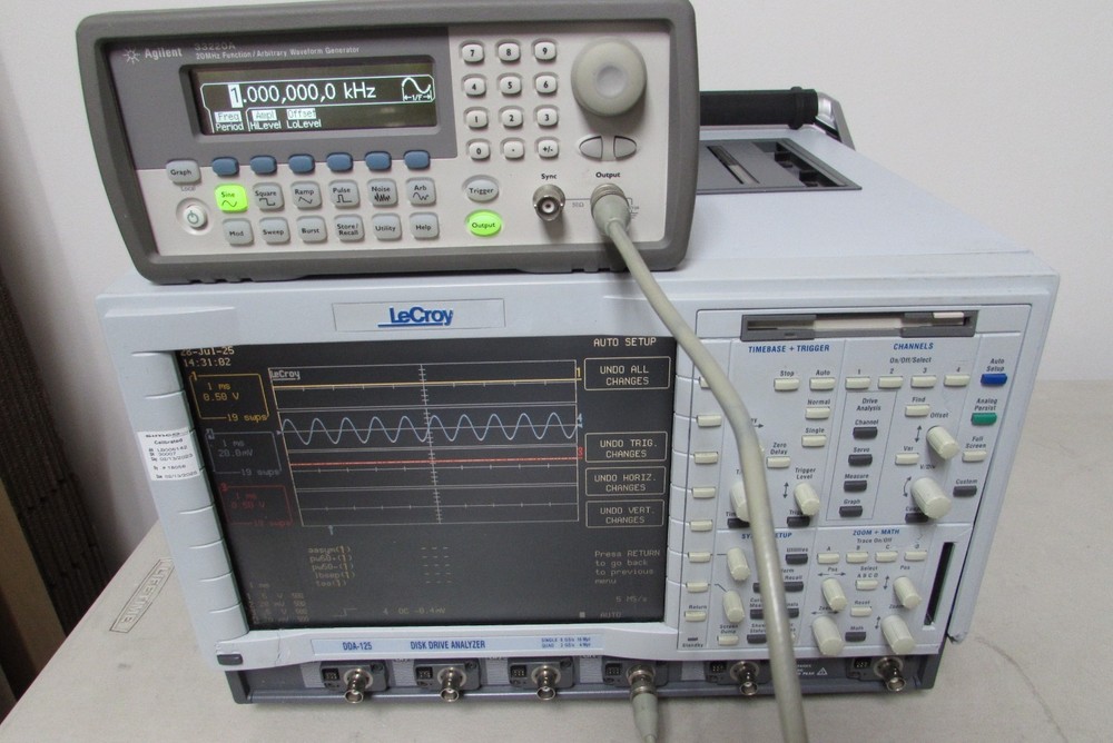 LeCroy DDA-125 Disk Drive Analyzer Digital Oscilloscope