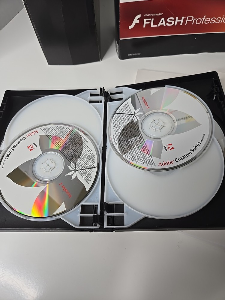 Adobe Creative Suite 2 Premium CS2 Graphic Design & Video Editing - Macintosh