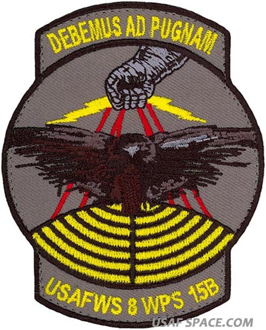 USAF 8th WEAPONS SQ -CLASS 2015B- DEBEMUS AD PUGNAM - ORIGINAL PATCH