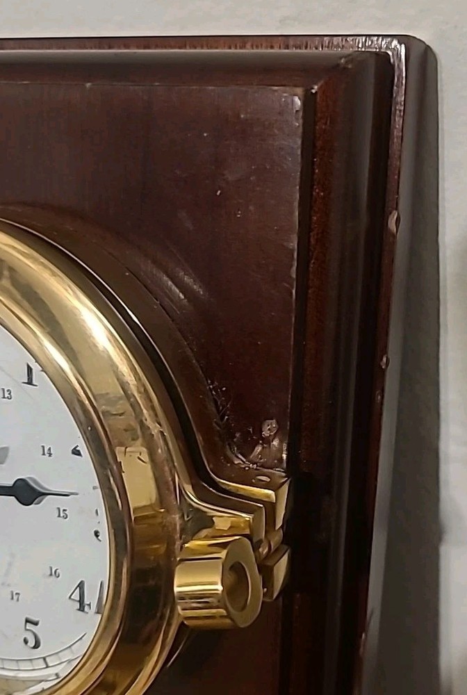 Weens And Plath Ships Clock And Barometer
