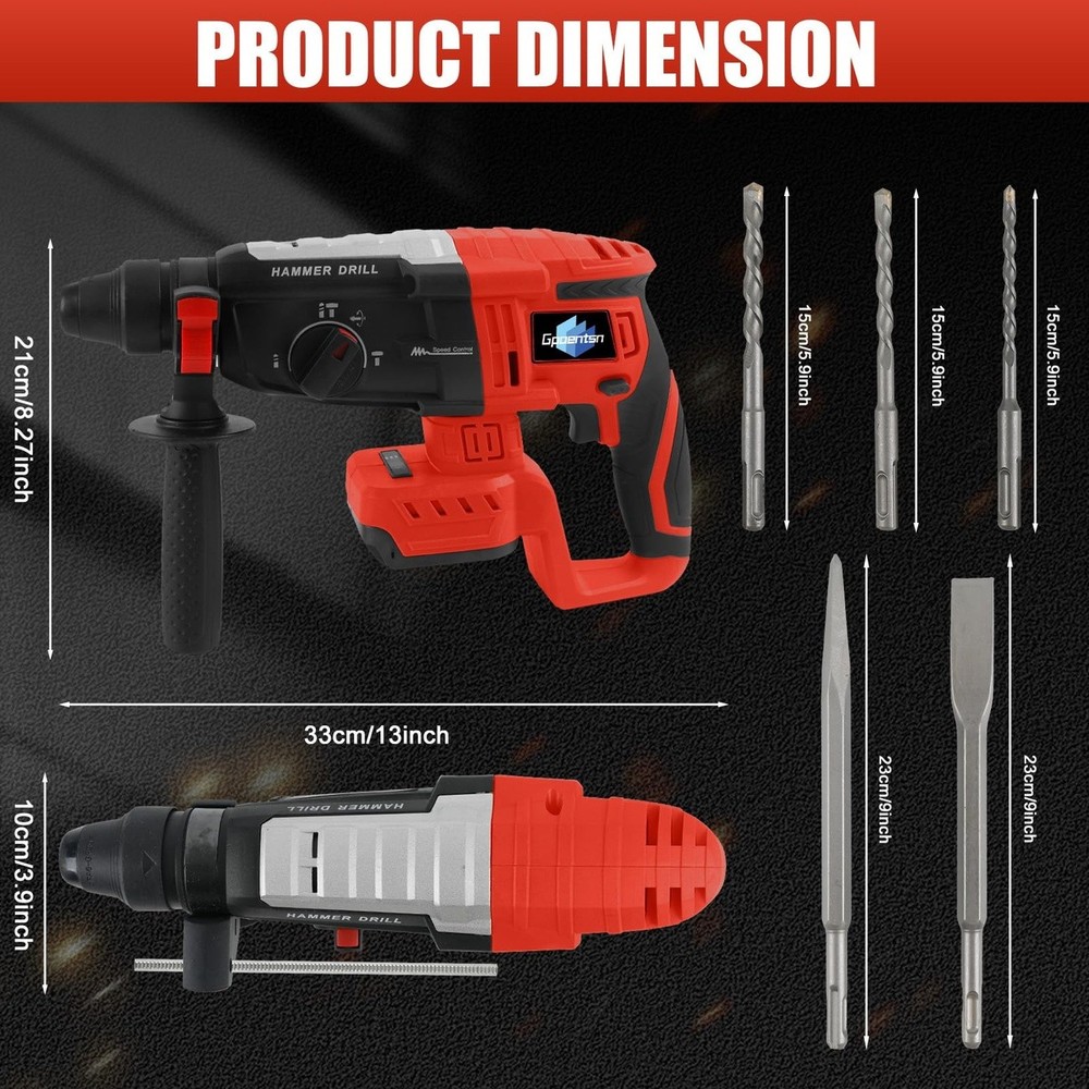 SDS Plus Rotary Hammer Tool Only for M18
