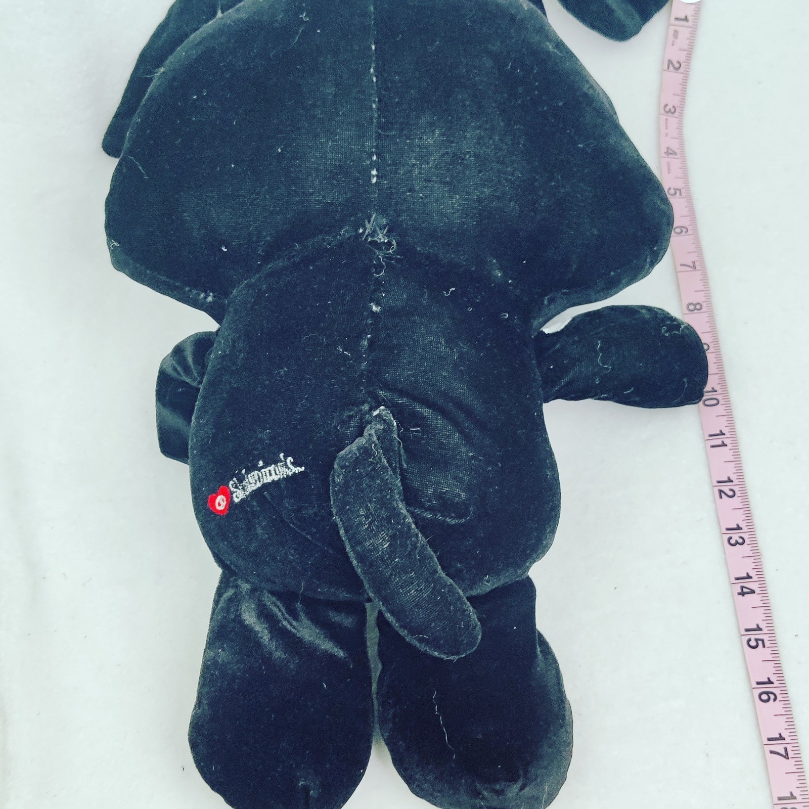 Fiesta Skelanimals Dax Dog Gothic Skeleton Stuffed Plush 18" large