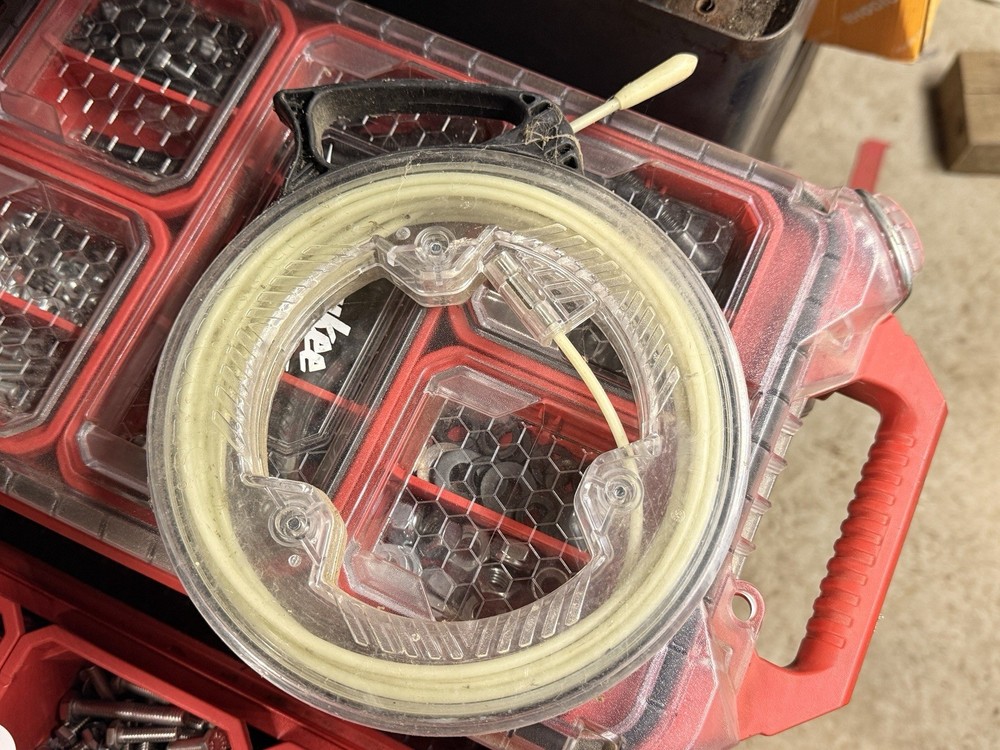 Clear Sheath Cable Puller Fish Tape Wire Tool with Clear Case Durable