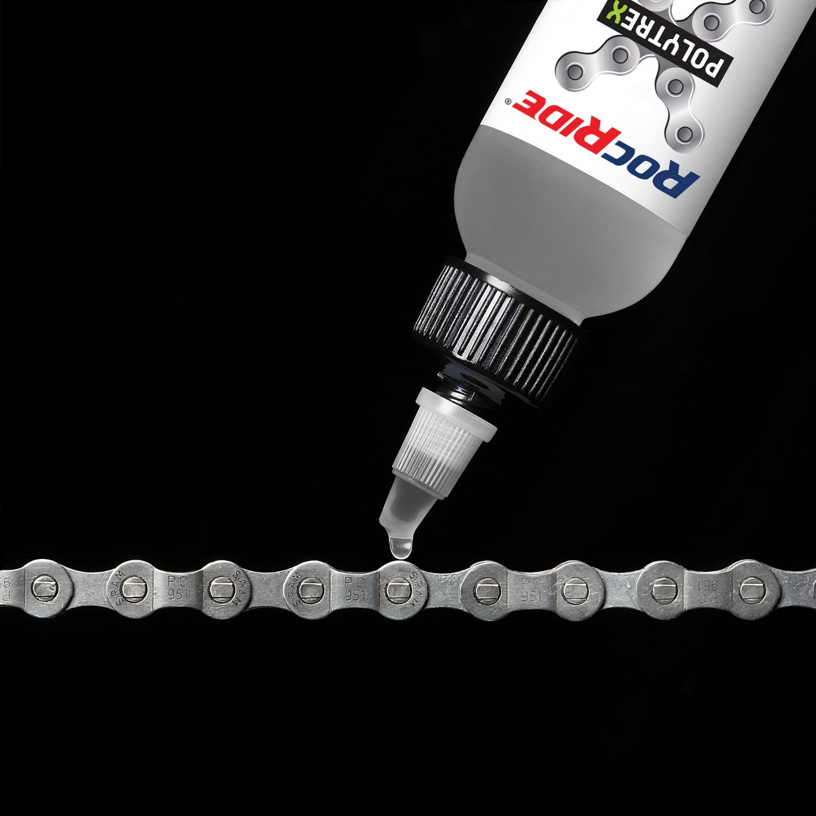 RocRide PolyTrex Truly Dry Bike Chain Lube with PTFE
