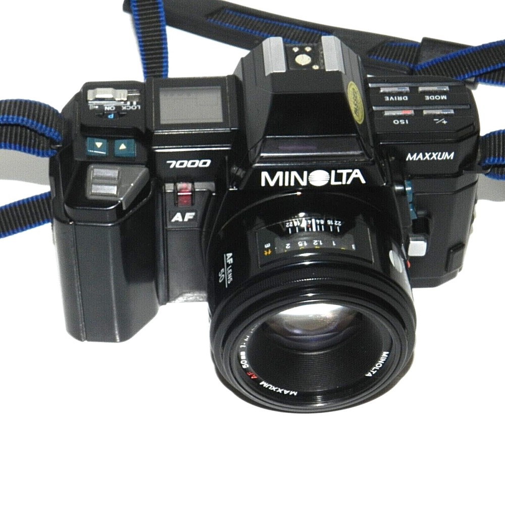 Minolta Maxxum 7000 W/ Manual Untested - As Is
