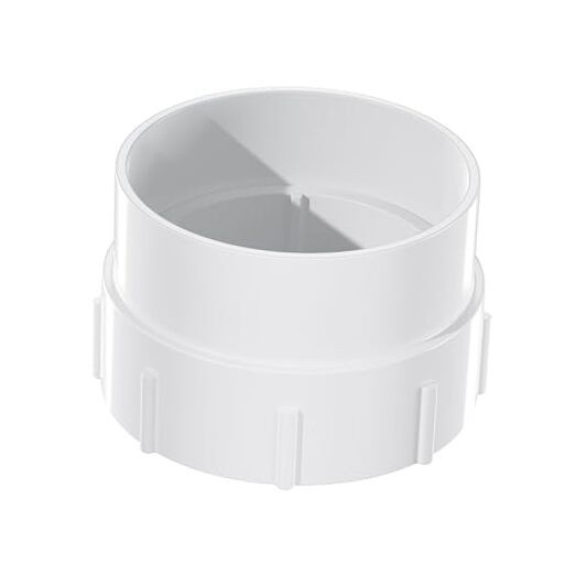 6''Sewer Cleanout Adapter with Plug Pipe Fitting, PVC DWV Flush Sewer Cleanout