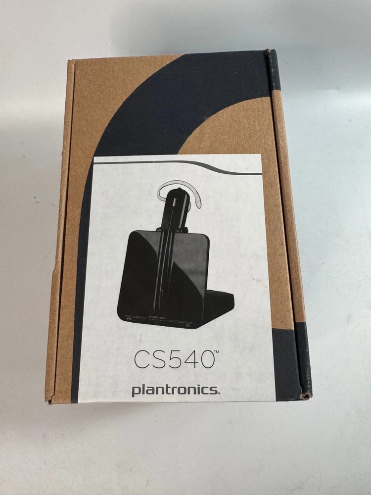 PLANTRONICS Poly CS540 Wireless DECT Headset Black New