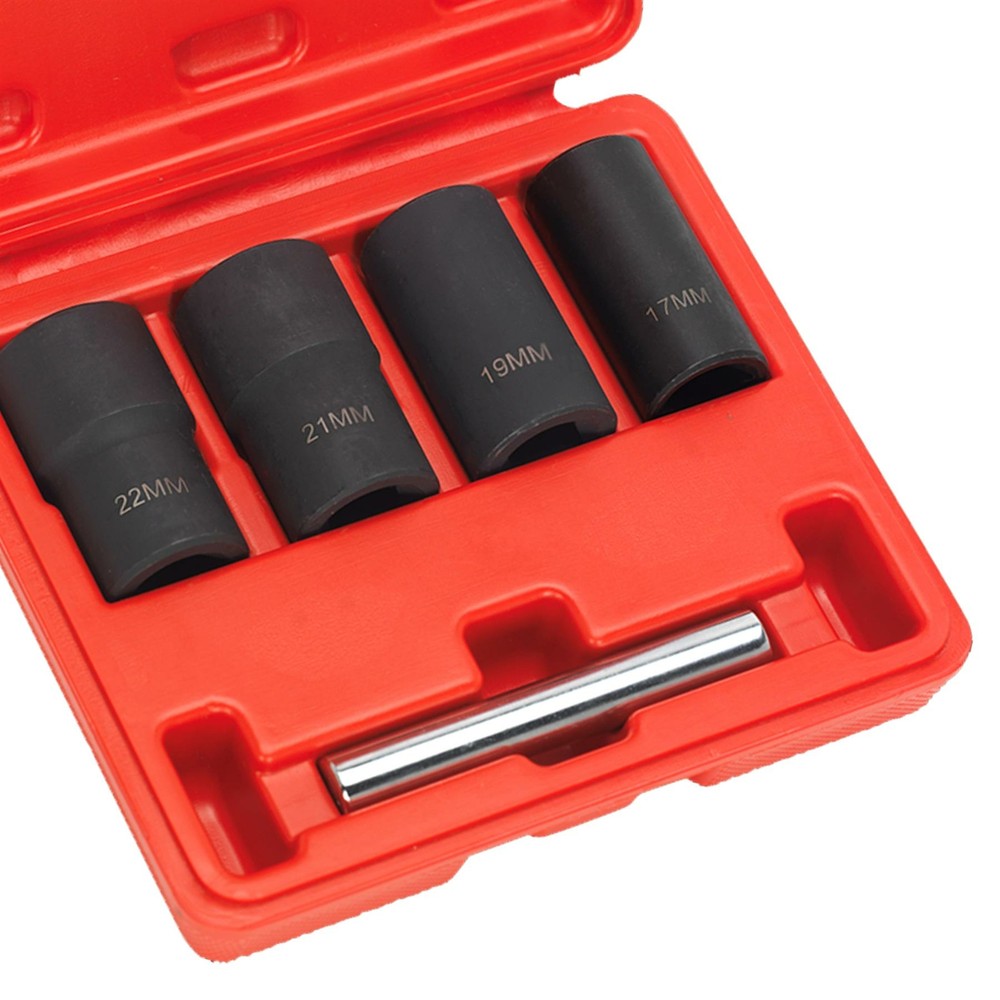 Sealey Locking Wheel Nut Removal Set 5pc 1/2"Sq Drive