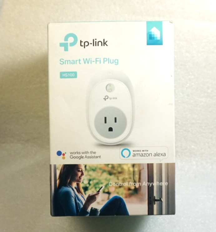 TP-Link Smart WiFi Plug Works with Google Assistant and Amazon Alexa HS100