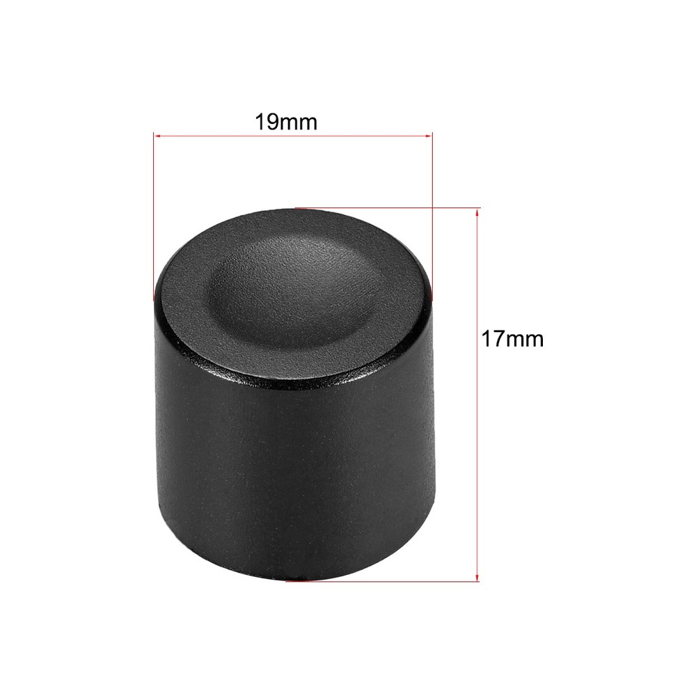 10X 6mm Potentiometer Control Knobs fit Electric Guitar,Knobs Black