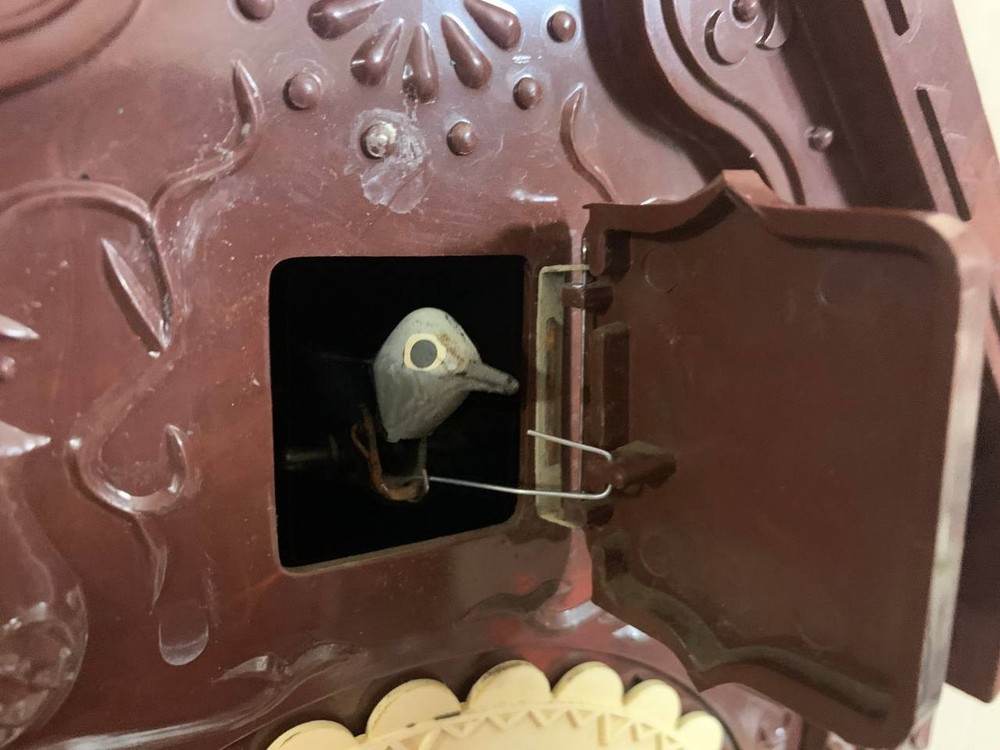 Soviet Vintage Cuckoo clock, USSR clock, Soviet working clock, Working cuckoo