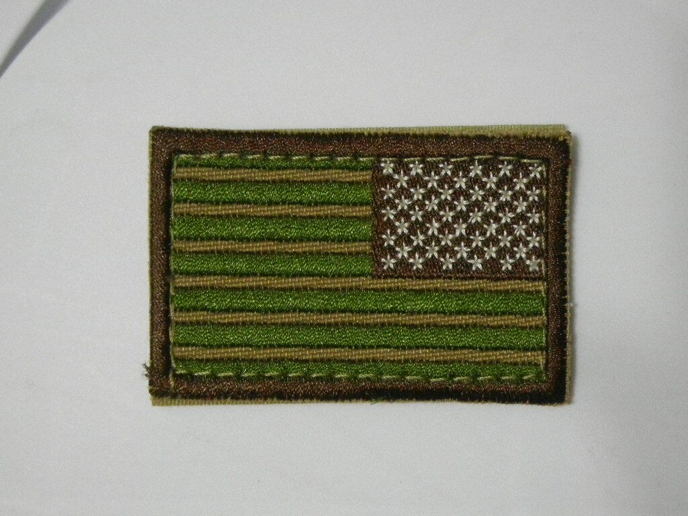 Condor 230R-008 MULTICAM REVERSE USA Flag Morale Military Hook & Loop Patch
