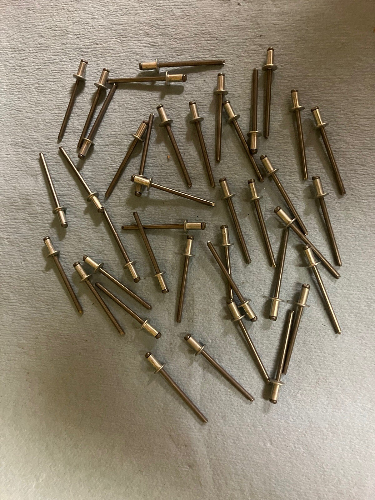 50 1/4 Quick Turn Dzus Plates & Springs 1 3/8" & 100 ,1/8" STEEL POP RIVETS