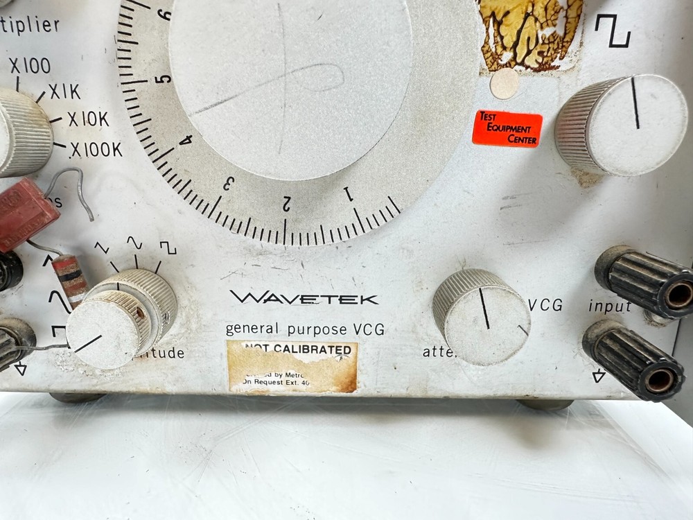 Vintage Wavetek General Purpose VCG, Model 105 ~ TESTED