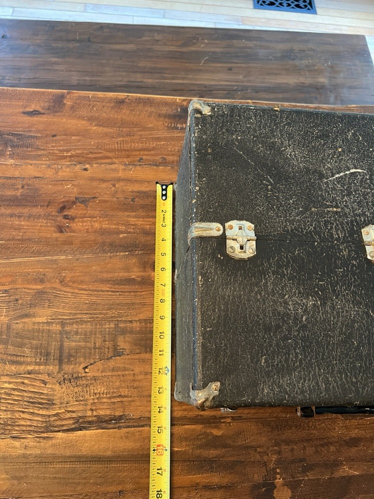 Vintage repairman’s service toolbox