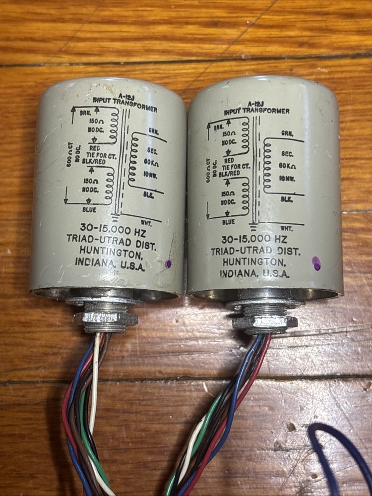 Vintage Triad A-12J Input Transformer