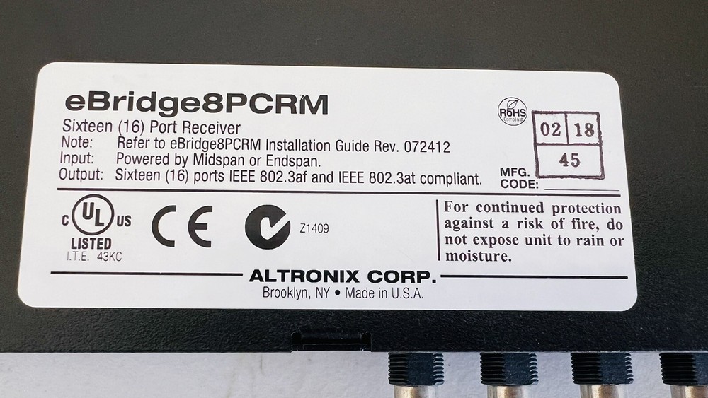 ALTRONIX EBRIDGE8PCRM