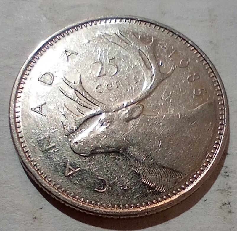 25 Cents 1985 Canada Coin