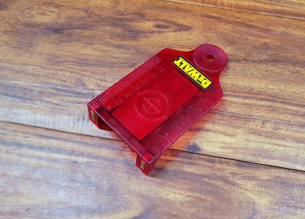 DEWALT GENUINE DE0730R RED LASER TARGET CARD
