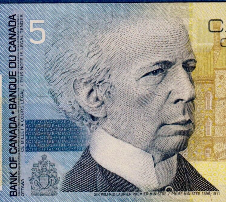 Canada $5 (2002/2005) - BC-62b / P-101d aUNC/UNC Note - Prefix HOJ