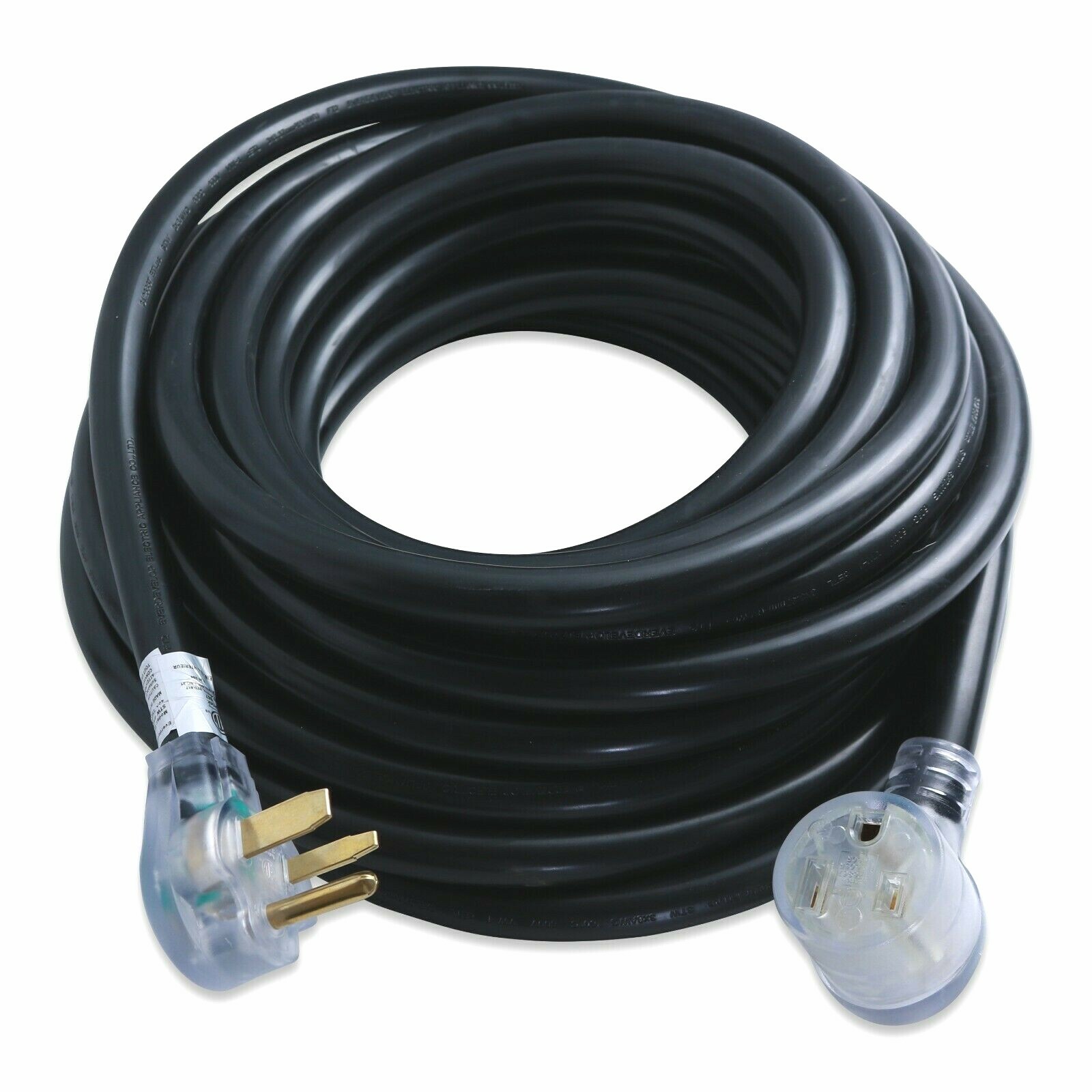 Leisure Cords 50' 220 Volt 50 Amp Heavy Duty 8/3 Welder Extension Cord MIG TIG