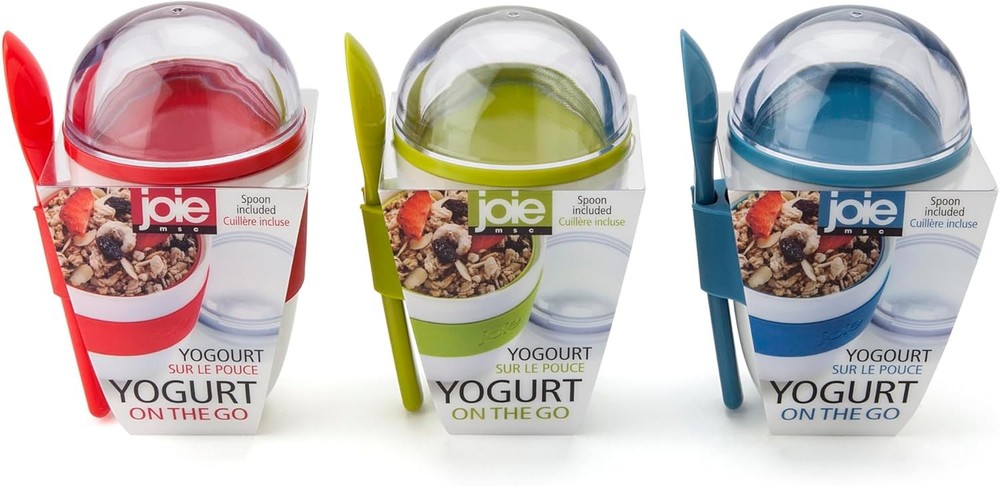 Portable Yogurt Snack Cup with Spoon