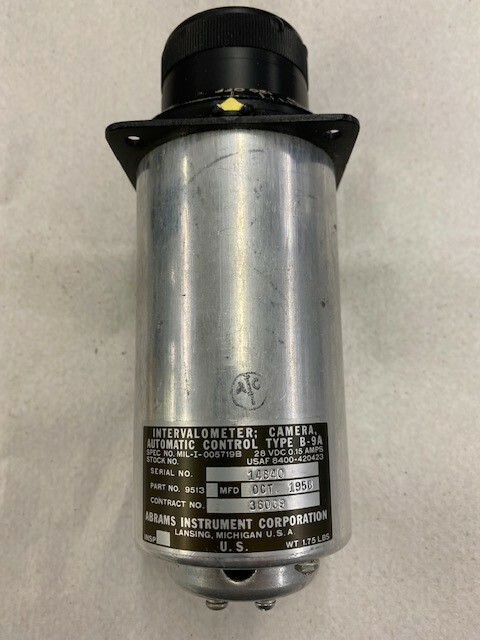 Aerial Camera Intervalometer, Abrams Type B-9A