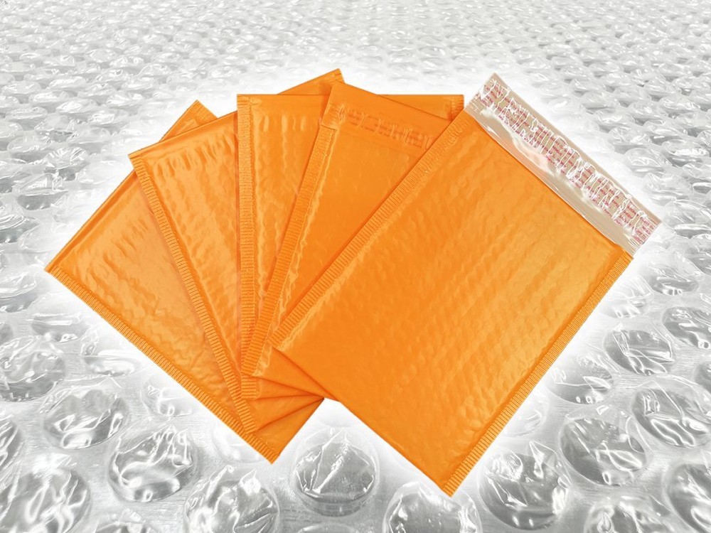 #0 6x9" Color Poly Bubble Mailer Lined Envelopes 250 pcs