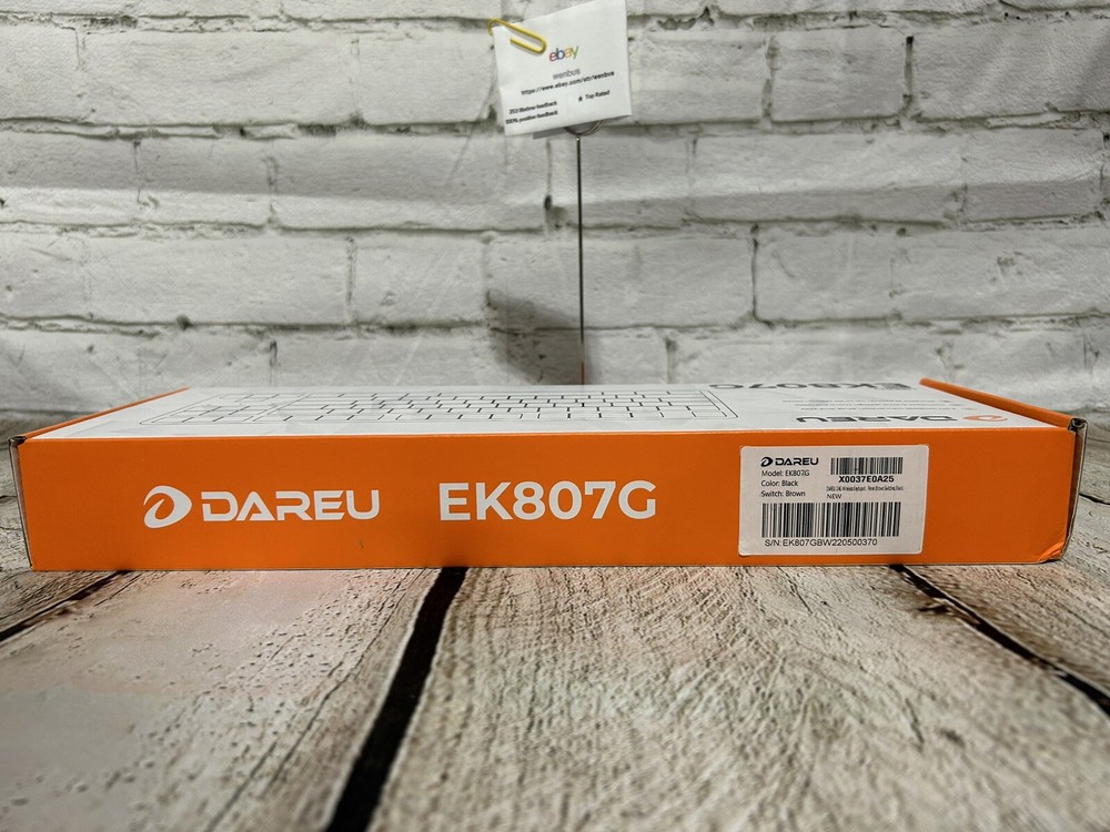 Wireless Working Keyboard, DAREU TKL Ergonomic Mechanical Wireless Keyboard