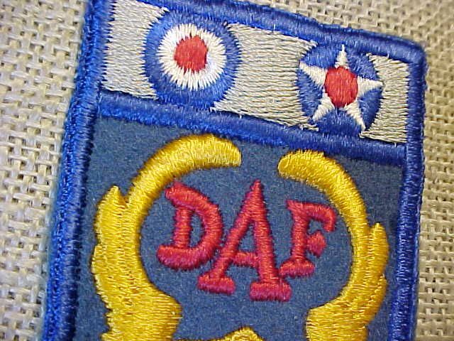 ORIGINAL WWII USAAF DESERT AIR FORCE PATCH