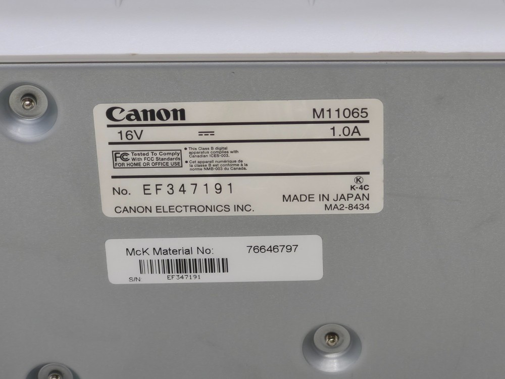 Canon imageFORMULA DR-2010C Flatbed Office Document Scanner Desktop - White