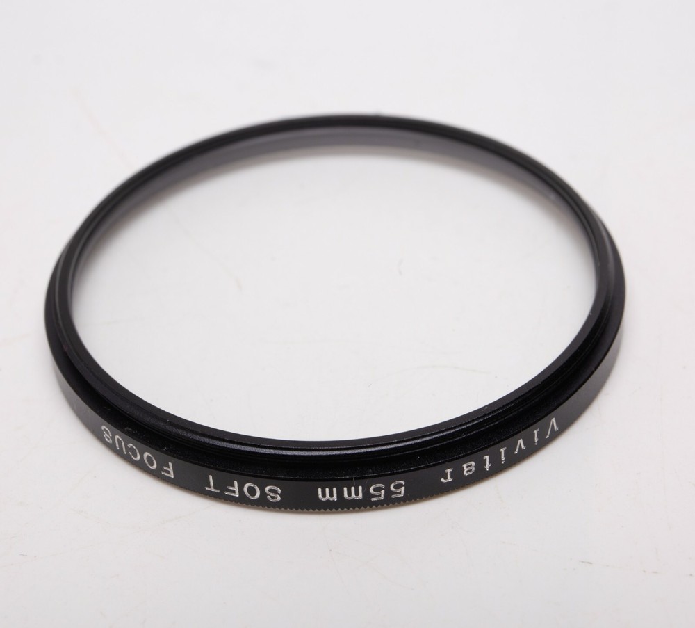 55mm Vivitar Soft Focus Diffuser Filter Diffusing w/Case - EX!