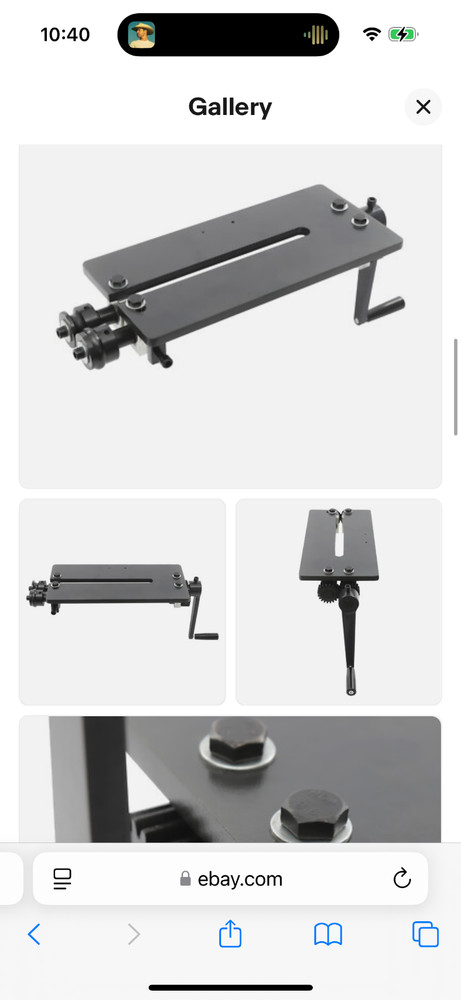 RM12 Rotary Machine 12in Throat Depth Bead Rollers Hand Type Bead Roller Machine