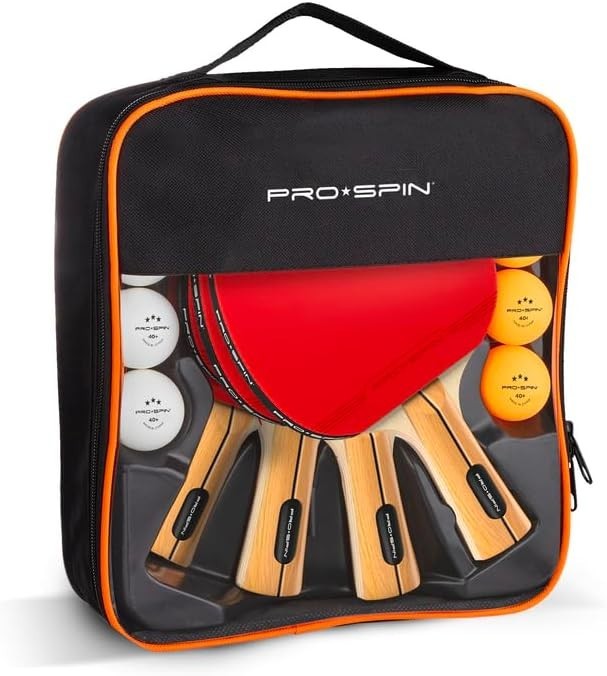 High-Performance Ping Pong Paddle Set
