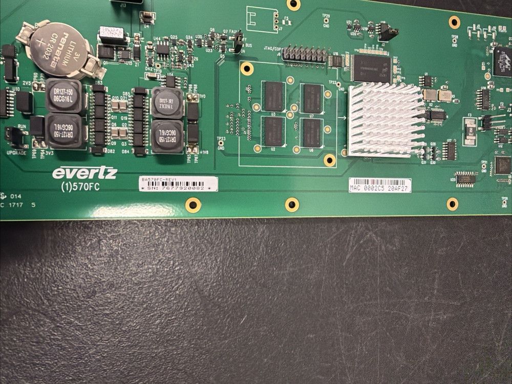 Evertz 570FC VistaLINK PRO Frame Controller