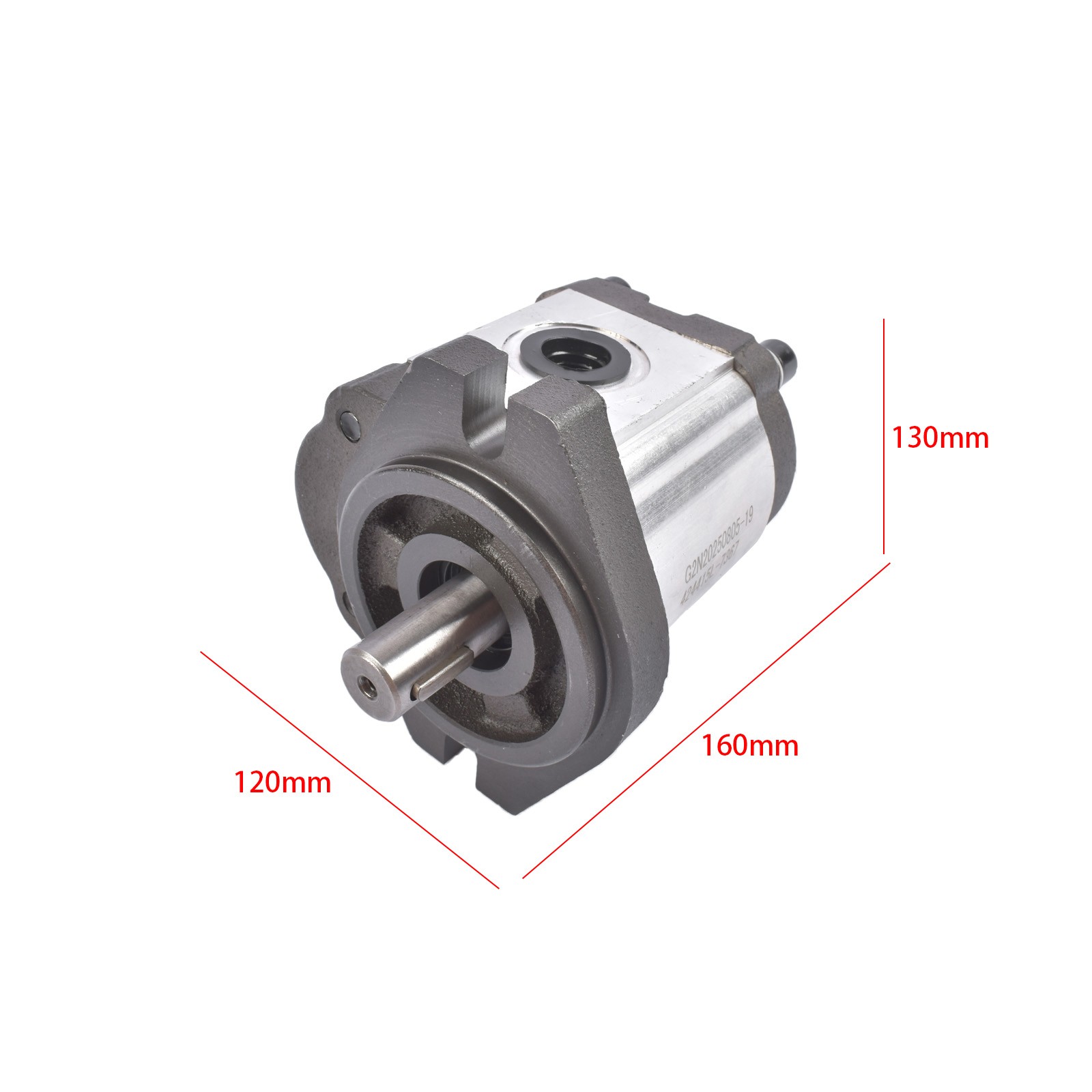 Hydraulic Pump 4-12 GPM 3/4" Keyed Shaft SAE A-2 Bolts CCW Cast Iron Flange