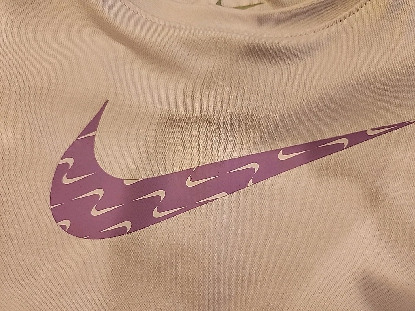 Nike Girls 2-piece Set Dri-fit Rush Fuchsia Sz 6 Nwt