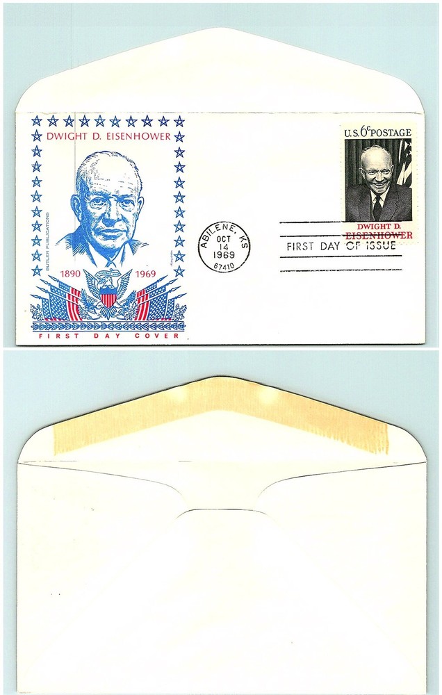 S01-4047, *DWIGHT EISENHOWER, *FDC
