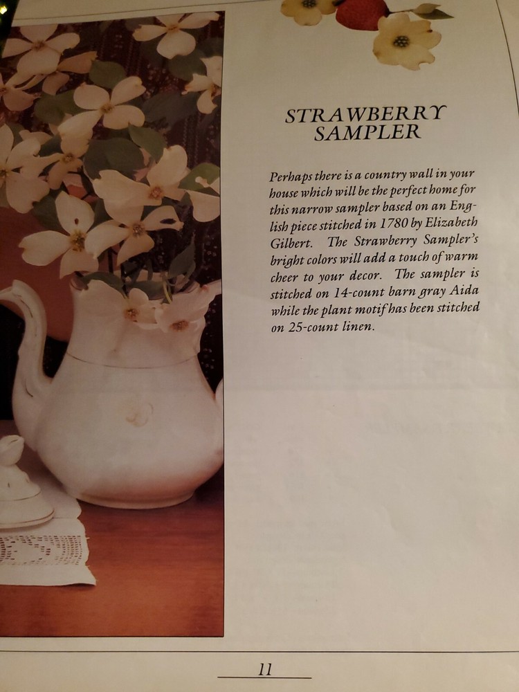 STRAWBERRY SAMPLER from a magazine