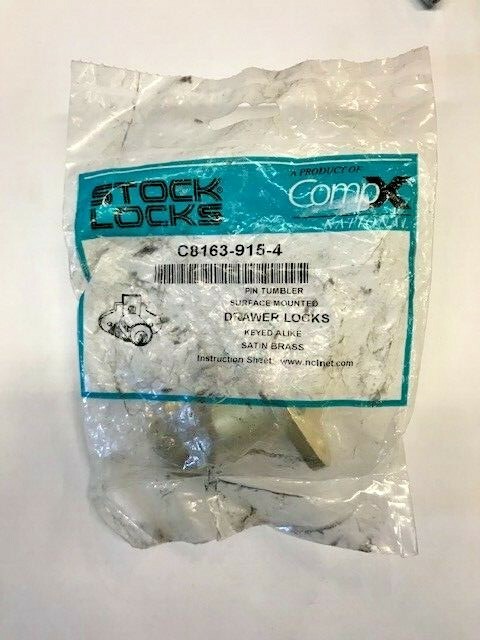 COMP X NCL-C8163-915-4 DRAWER LOCK