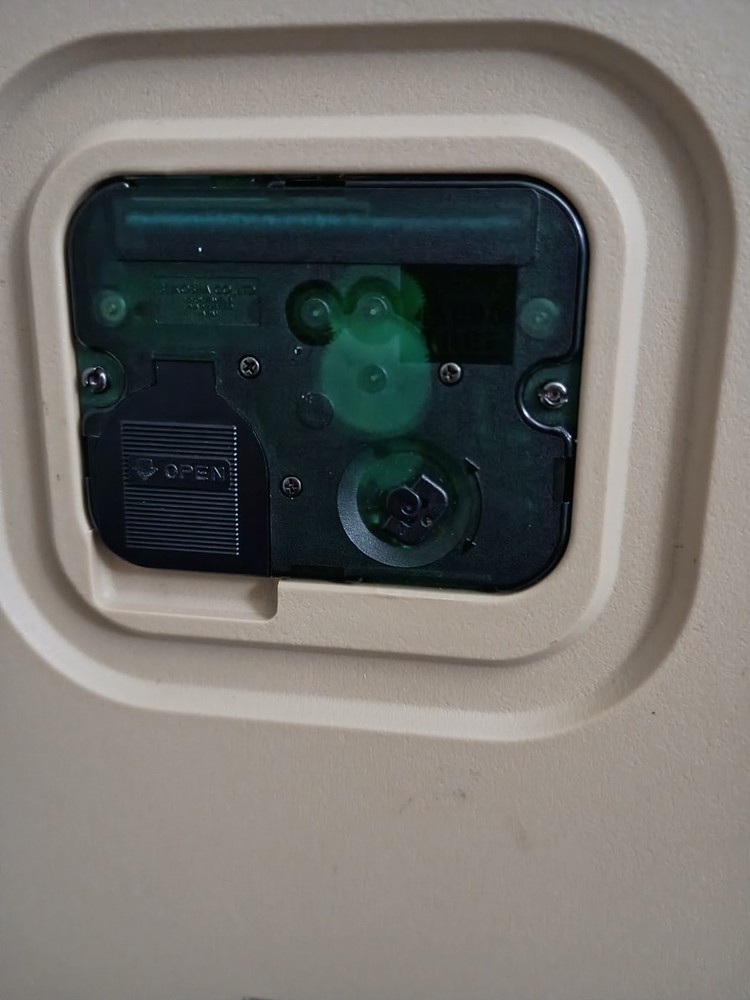 Vintage Seiko Square Wall Clock