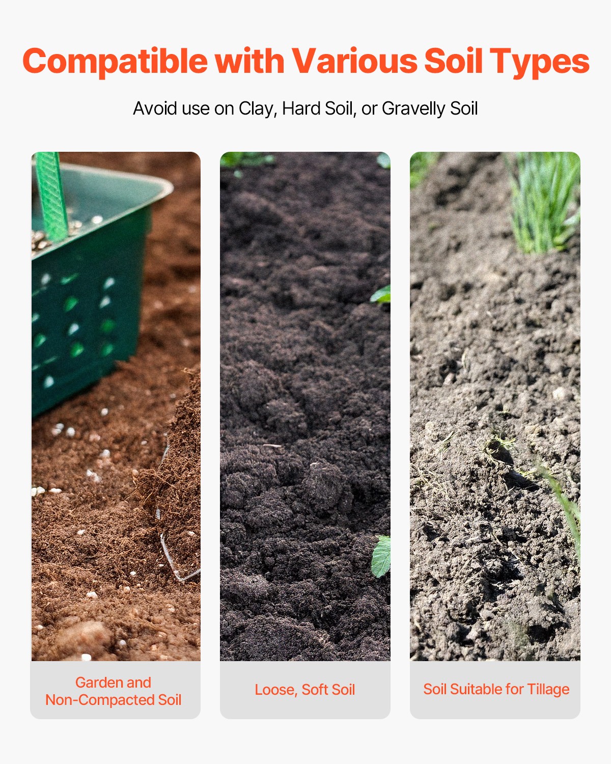 Manual Post Hole Digger 57.5 in Fiberglass Handle with Scale