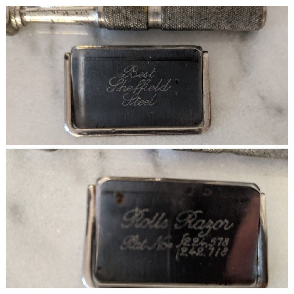 Vintage 1927 Rolls Razor England Blade Sharpener