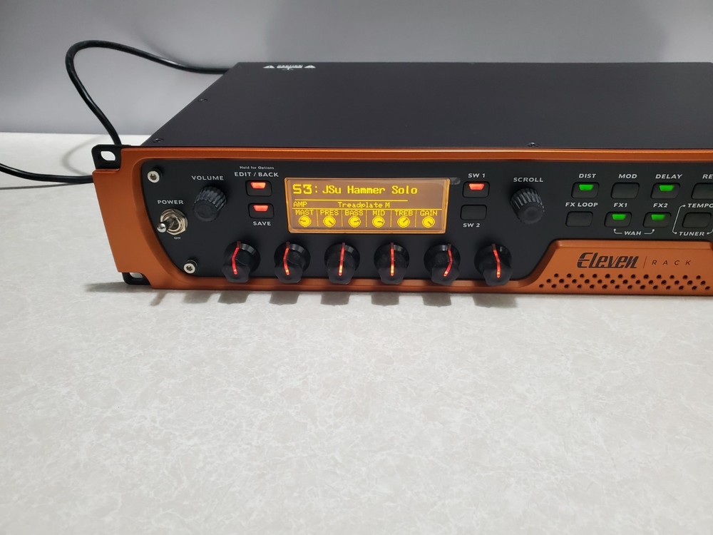 Avid Eleven Rack Multi-Effects Guitar Processor - "Mint Condition"