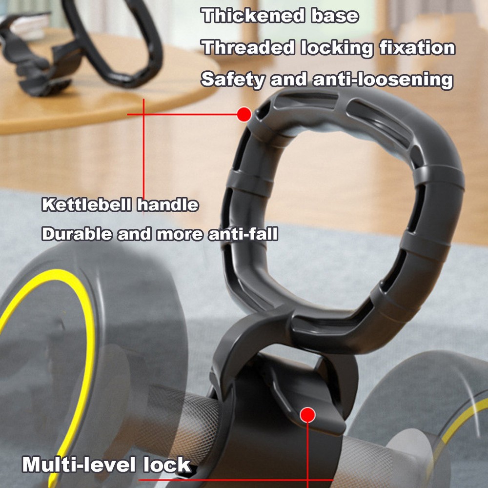 Kettlebell Converter Exercise Attachment For Weights Converts
