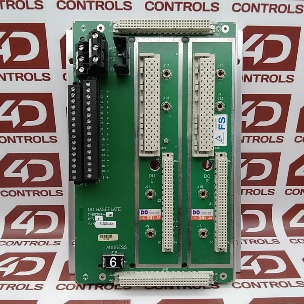 7400209-040 | Triconex | DO Baseplate, Used