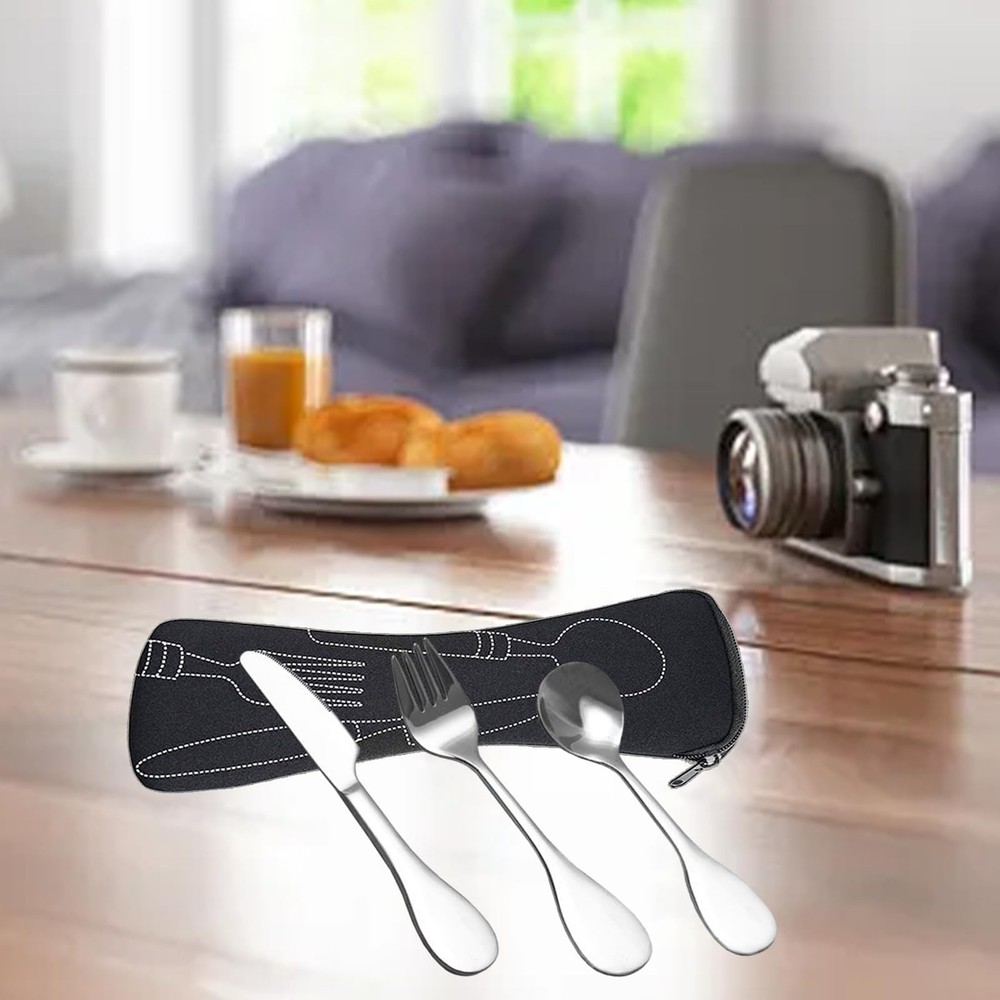 8 PCS Eating Portion Control Flatware Weight Management Silverware Portion Co...