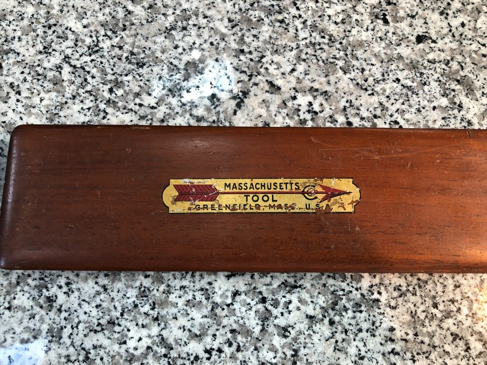 Massachusetts Tool Boxed Protractor