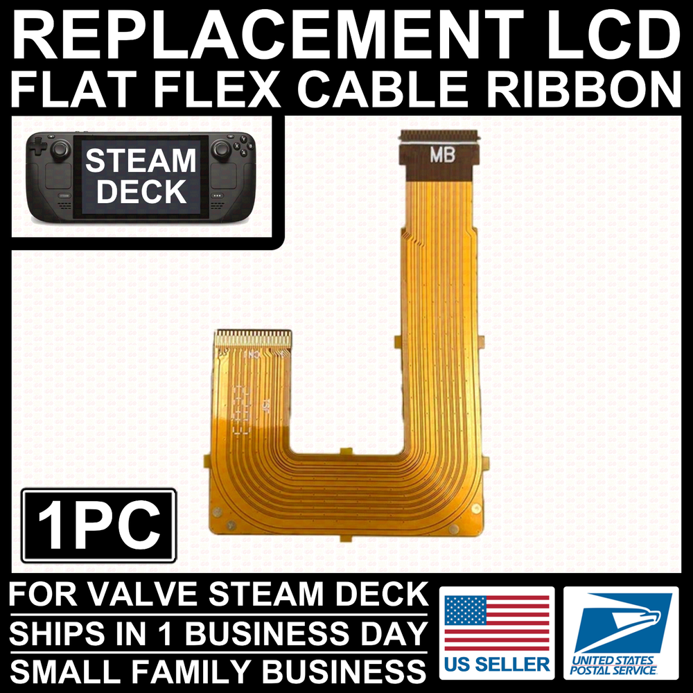 LCD Flex Cable For Steam Deck Motherboard Display Connector Connection Ribbon