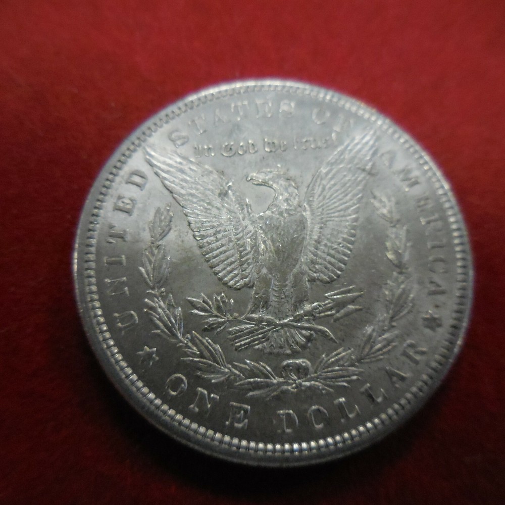 BU 1900P MORGAN SILVER DOLLAR $1 COIN